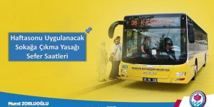 Büyükşehir'den Toplu Ulaşıma Yılbaşı ve Hafta Sonu Düzeni
