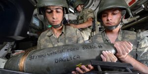 Mehmetçik'ten 'Eren Bülbül' yazılı mermi