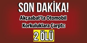 Akçaabat'ta Otomobil Korkuluklara Çarptı: 2 Ölü