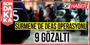 Trabzon'da Deaş Operasyonu