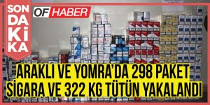 Trabzon'da Kaçakçılıkla Mücadele