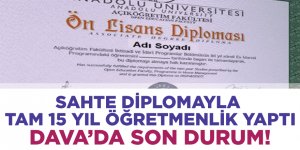 Sahte Diplomayla Öğretmenlik Yapan Kadının Yargılandığı Dava
