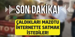 Çaldıkları Mazotu İnternetten Satmak İstediler