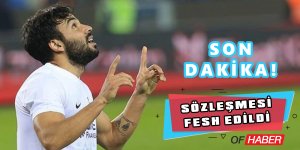 Trabzonspor, Volkan Şen'in Sözleşmesini Feshetti