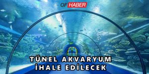 "Tünel Akvaryum" İhale Edilecek