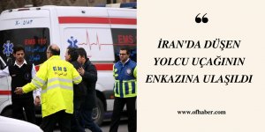 İran'da düşen yolcu uçağının enkazı bulundu