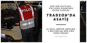 Trabzon'da Asayiş