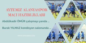 Trabzonspor'da Aytemiz Alanyaspor Maçı Hazırlıkları