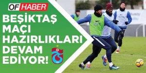 Trabzonspor, Beşiktaş Maçının Hazırlıklarını Sürdürdü