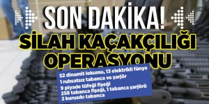 Trabzon'da Silah Kaçakçılığı Operasyonu