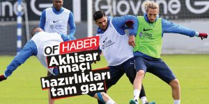 Trabzonspor, Akhisarspor Maçı Hazırlıklarını Sürdürdü