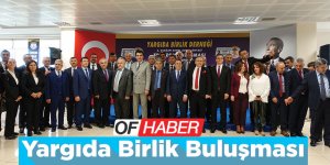 Yargıda Birlik Derneği Trabzon Buluşması